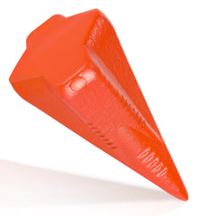 SWANEW Spaltkeil, Holz-Spaltgranate aus Carbon-Stahl 17cm Ø 7,4cm Keil Holzspaltkeil, Fällkeil Scheitkeil Drehkeil Spaltwerkzeug Keil