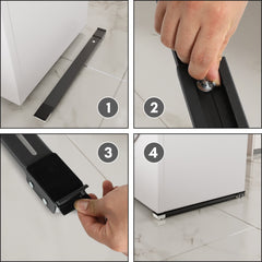 2er Set Ausziehbares Waschmaschinen Untergestell