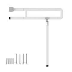 SWANEW WandstĂźtzgriff Toilette, Klappgriff Haltegriff Dusche, Rutschfeste WC Aufstehhilfe Sicherheitsgriff
