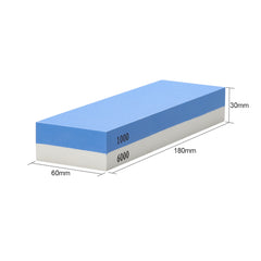 SWANEW Schleifstein Abziehstein Wetzstein Doppelseitig Messerschärfer 1000/6000