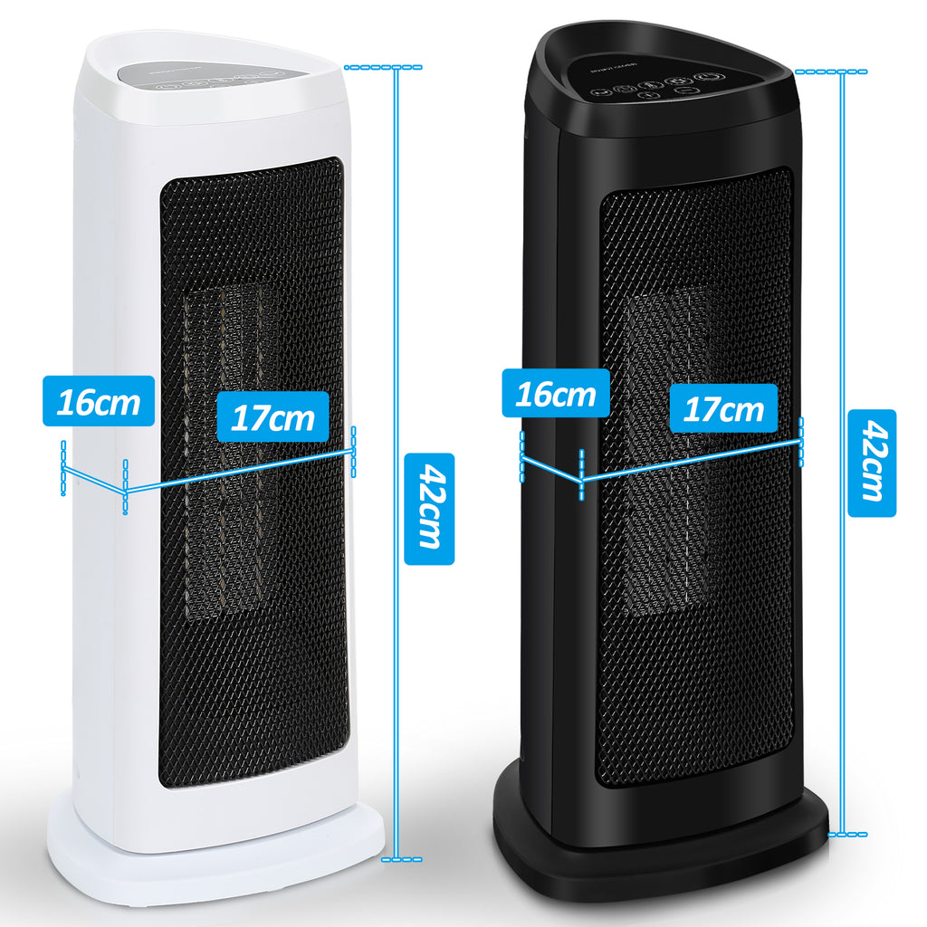 SWANEW Heizlüfter leise Weiß Heizung Konvektor 2000W Schnellheizer Angebot Heizgerät