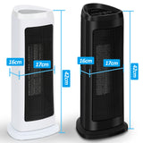 SWANEW Heizlüfter leise Weiß Heizung Konvektor 2000W Schnellheizer Angebot Heizgerät