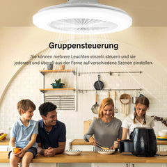 Deckenventilator mit RGB LED Beleuchtung