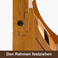 SWANEW Katzen Kratzbrett L förmig Kratzpappe Kratzmatte Eckkratzbrett, 62 cm Hohe Katzenkratzbrett mit Ballspielzeug