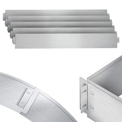 Rasenkante verzinkt Metall Höhe 15cm/18cm