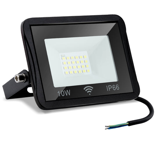 SWANEW LED Strahler Außen, LED Fluter 10W-100W, LED Scheinwerfer Kaltweiß/Warmweiß, Aussenstrahler IP66 Wasserdicht (Kein Stecker)