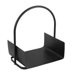 SWANEW Holzkorb für Kaminholz Metall, Tragbarer Kaminholzkorb, Brennholzregal