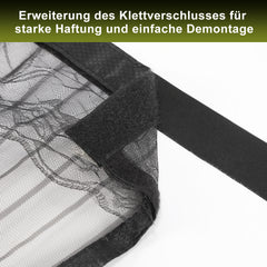 SWANEW Insektenschutz, Fliegengitter Tür, Magnetvorhang, ohne Bohren