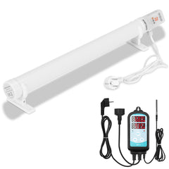 SWANEW Gewächshausheizung mit thermostat, Gewächshaus Heizung, Elektrische Heizung für Gewächshäuser, Frostwächter