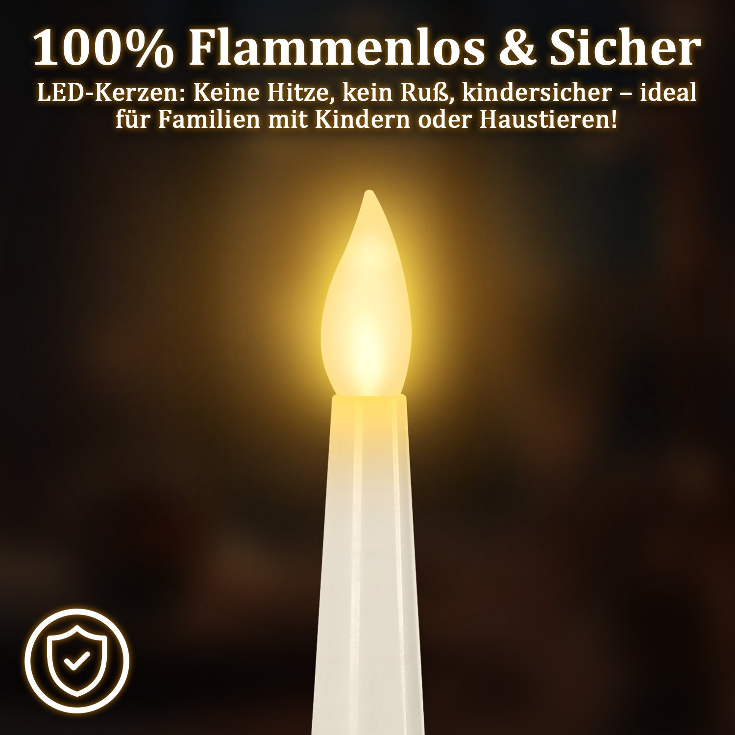 SWANEW 12Stk LED Schwebende Kerzen mit Fernbedienung und Timer, LED Zauberstab Kerzen, Halloween Weihnachten Deko