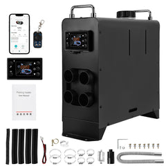 SWANEW 12V 8KW Dieselheizung, Standheizung Diesel, Luft Dieselheizung, Diesel Lufterhitzer mit Bluetooth, LCD-Schalter