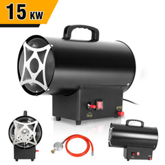 SWANEW Gasheizgebläse 10/15/30kW, Gasheizung für innenräume, Gasheizer, Gas Heizgerät