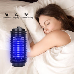 SWANEW Insektenvernichter Elektrisch, 3W UV LED Insektenfalle Mückenlampe 20m² inkl. Mückenlampe Fliegenfänger Fliegenfalle Insektenkiller