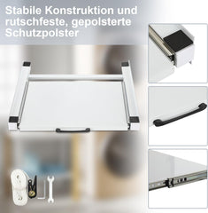 Zwischenbaurahmen mit Ausziehplatte