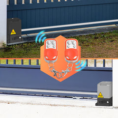 SWANEW Schiebetorantrieb Fernbedienung, Garagentoröffner Fernsteuerung, 50M, mit 4 Tastenfunktionen, Funksteuerung