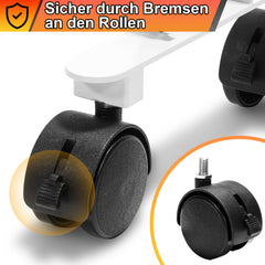 SWANEW Standfüße für Infrarotheizungen 2X,Stabiler Metall Standfuss Infrarotheizung für Heizplatten,Passend für Verschiedene Marken und Modelle mit Rahmen Elektroheizung