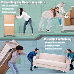 Möbelroller Set Max 600KG