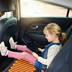 SWANEW Auto Sitzheizung/Auto Rücksitzheizung Matten 12V getrennt PKW KFZ Universal