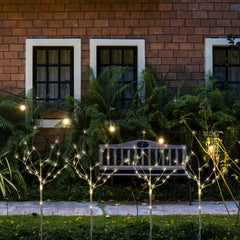 SWANEW 70 LEDs Lichterbaum, 50cm Lichterzweige, Weihnachtsdekoration, Batteriebetrieben