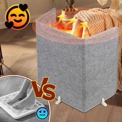 SWANEW Infrarot Panel Faltbares, Infrarotheizung, Rahmen bis 60 °C