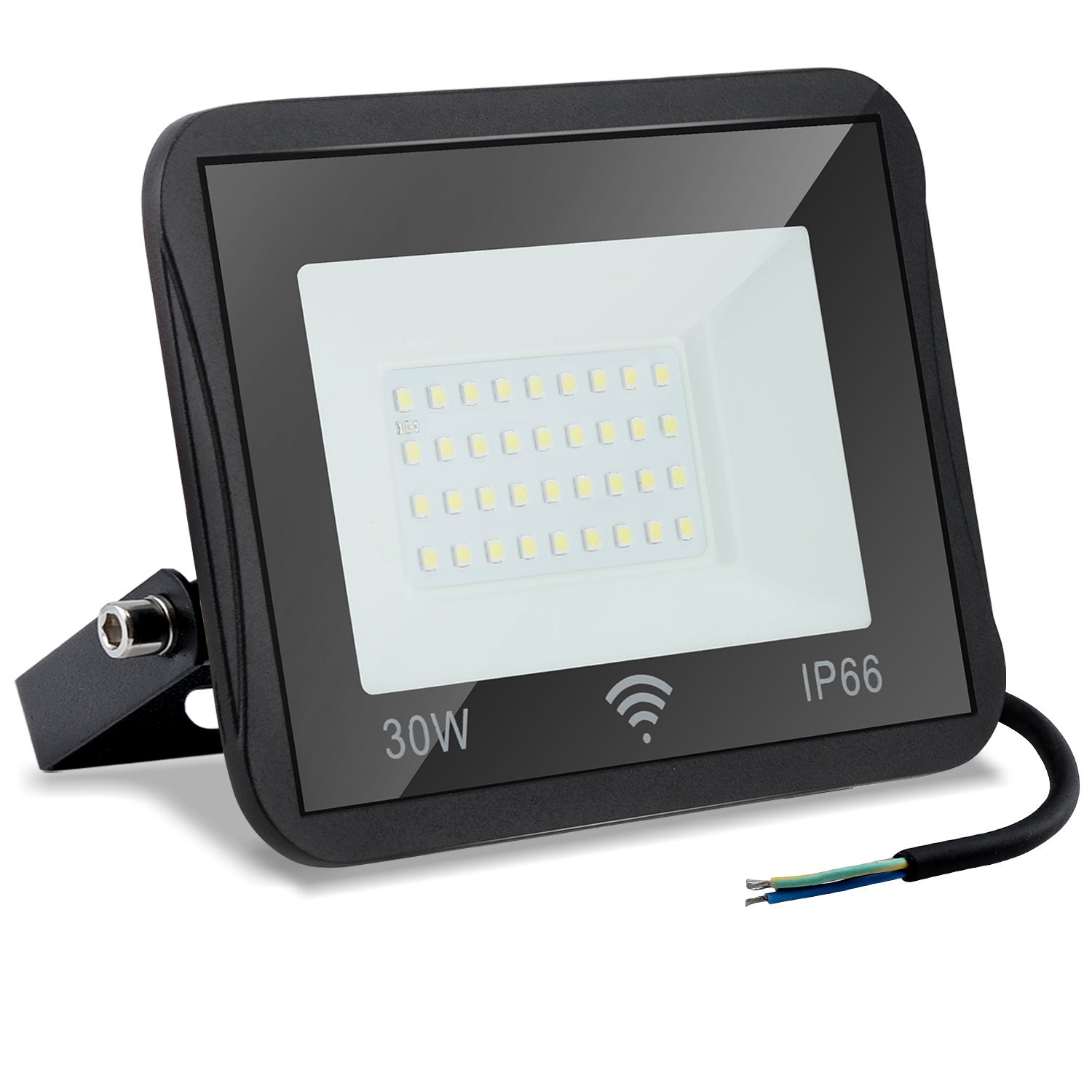 SWANEW LED Strahler Außen, LED Fluter 10W-100W, LED Scheinwerfer Kaltweiß/Warmweiß, Aussenstrahler IP66 Wasserdicht (Kein Stecker)