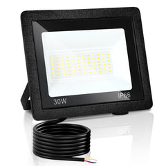 SWANEW LED Strahler Außen Dimmbar, LED Fluter 3000K/4000K/6500K, IP66 Wasserdicht Scheinwerfer (kein Stecker)