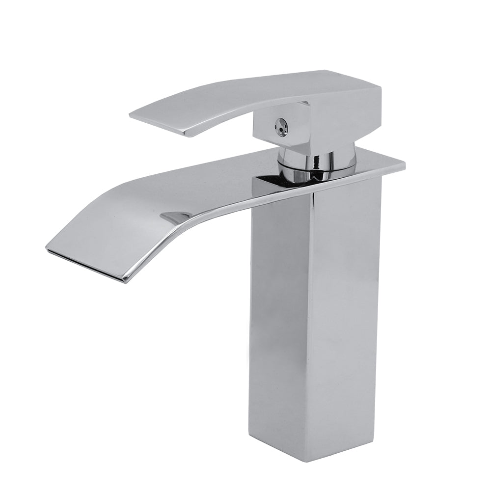 SWANEW Wasserhahn Hochdruck Waschtischmischer Messing Bad Armatur Mischbatterie Einhebelmischer Spültisch
