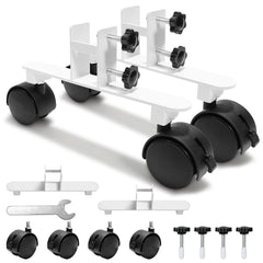 SWANEW Standfüße für Infrarotheizungen 2X,Stabiler Metall Standfuss Infrarotheizung für Heizplatten,Passend für Verschiedene Marken und Modelle mit Rahmen Elektroheizung