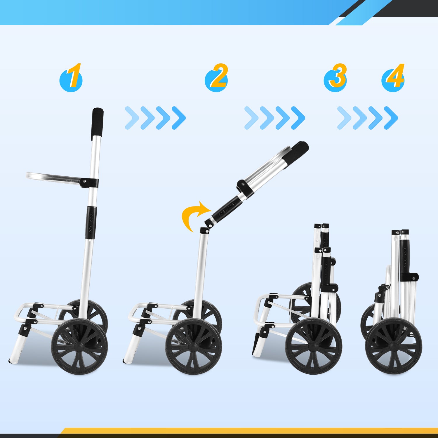 Einkaufstrolley klappbar Einkaufswagen