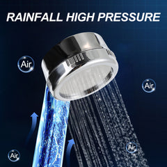 SWANEW 6-in-1 LED Duschpaneel mit Armatur, Edelstahl 304 Duschsäule mit 5 Duschfunktionen, Wandmontage