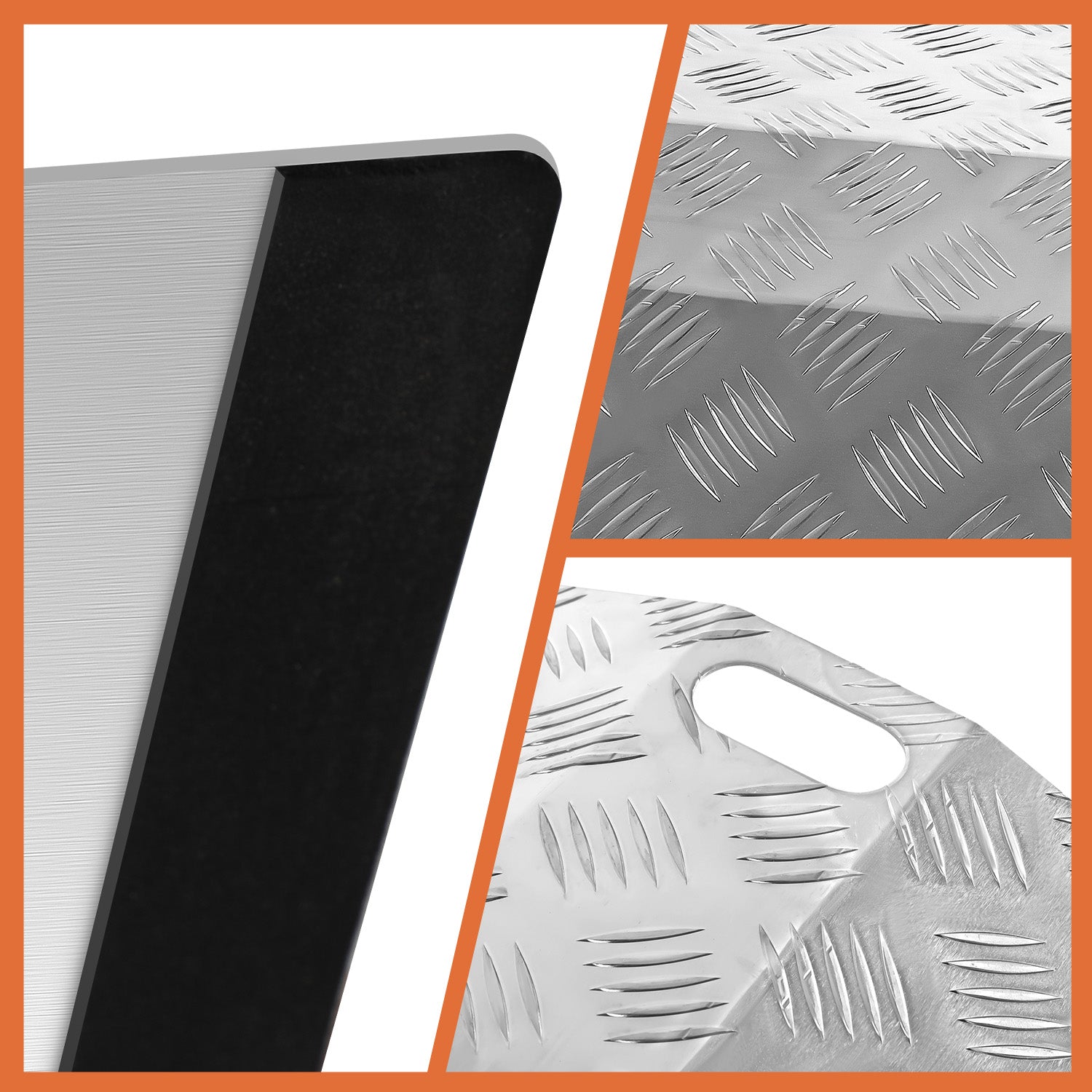 Türschwellenrampe aus Aluminium 60/80/100cm