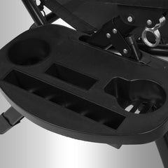 SWANEW Sonnenliege, Liegestuhl, klappbar Gartenstuhl, Relaxsessel Liege