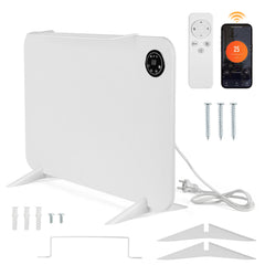 SWANEW Infrarotheizung, 450W Elektroheizung, Standgerät, Wandmontage