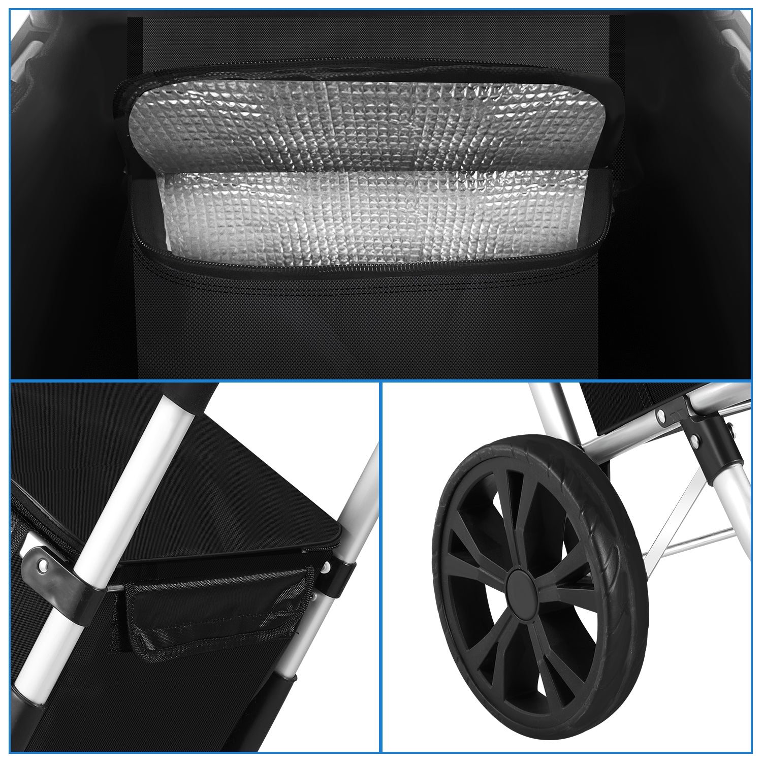 Einkaufstrolley klappbar Einkaufswagen