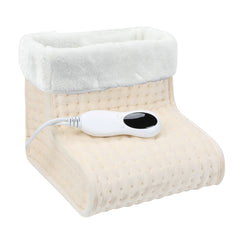 SWANEW Fußwärmer, Waschbarem, mit 10 Temperaturstufen, 45/90/120 Minuten Timer, Elektrische Fußheizung geeignet bis Schuhgröße 46