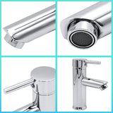 SWANEW Wasserhahn Hochdruck Einhebel Badarmaturen klassisch Messing Waschbecken klassisch Einhebelmischer