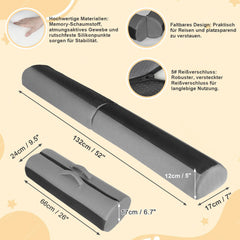 SWANEW Faltbarer Bettgitter, Bettschutzgitter für Kinder, Rausfallschutz