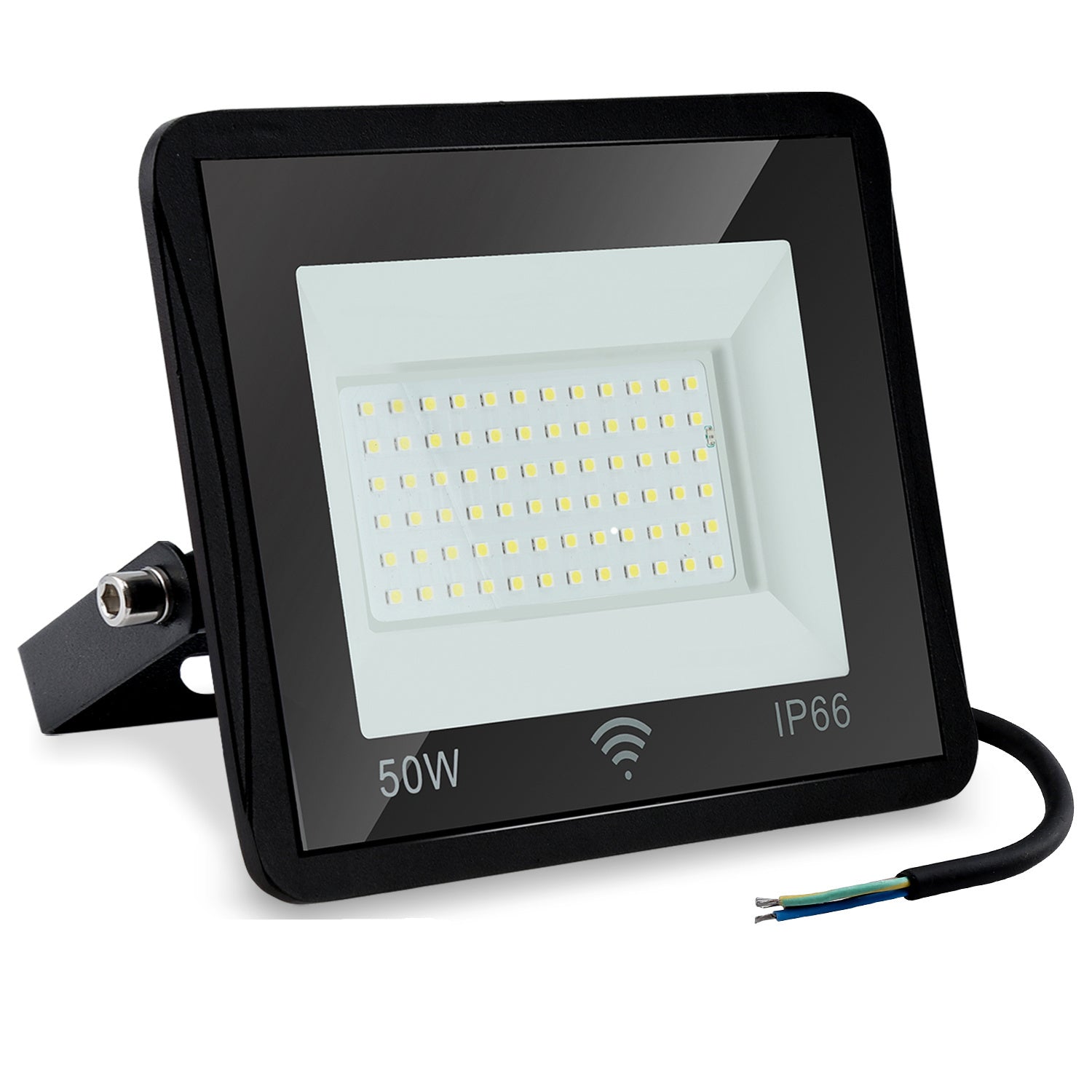 SWANEW LED Strahler Außen, LED Fluter 10W-100W, LED Scheinwerfer Kaltweiß/Warmweiß, Aussenstrahler IP66 Wasserdicht (Kein Stecker)