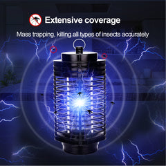 SWANEW Insektenvernichter Elektrisch, 3W UV LED Insektenfalle Mückenlampe 20m² inkl. Mückenlampe Fliegenfänger Fliegenfalle Insektenkiller