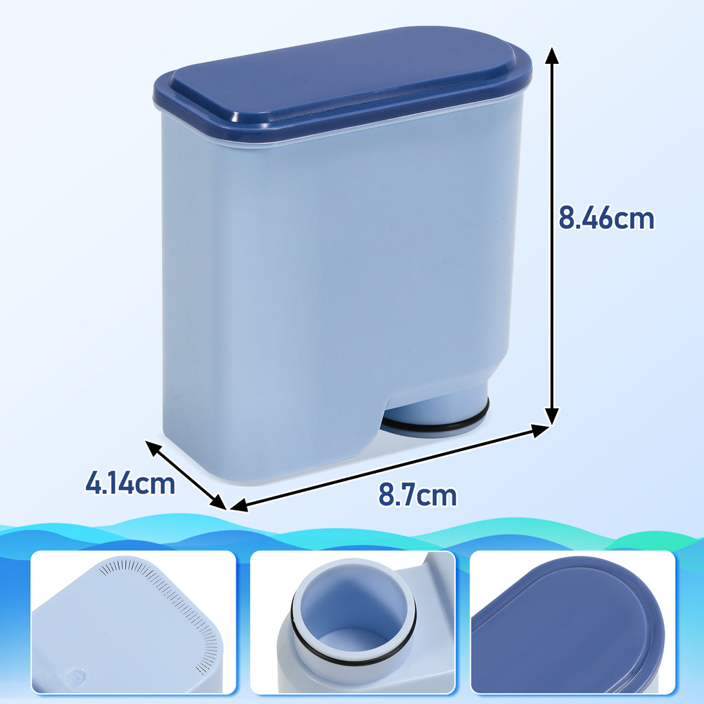 SWANEW Waterdrop Ersatzwasserfilter für Philips AquaClean CA6903/10 SÜD, Kompatibel mit Saeco Philips Kaffeevollautomaten