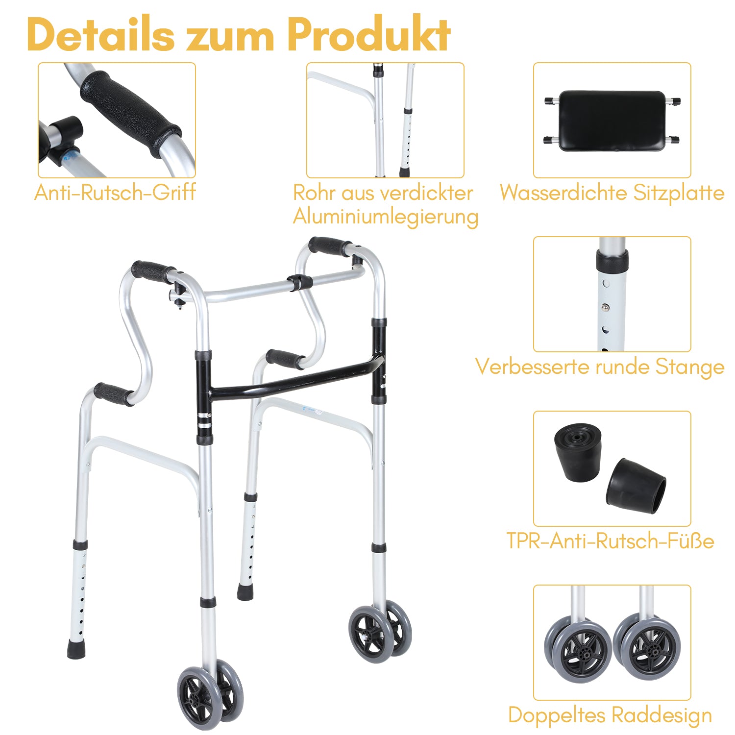 Gehhilfe für Senioren
