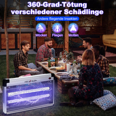 SWANEW Insektenvernichter Insektenfalle Elektrisch Mückenlampe Insektenabwehr UV-Licht