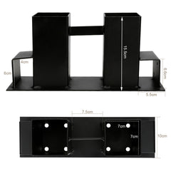 SWANEW Holzstapelhilfe, stabile Holz Stapelhilfe, Brennholz Stapelhilfe, Holzstapelhalter, Kaminholz, Gestell Holz