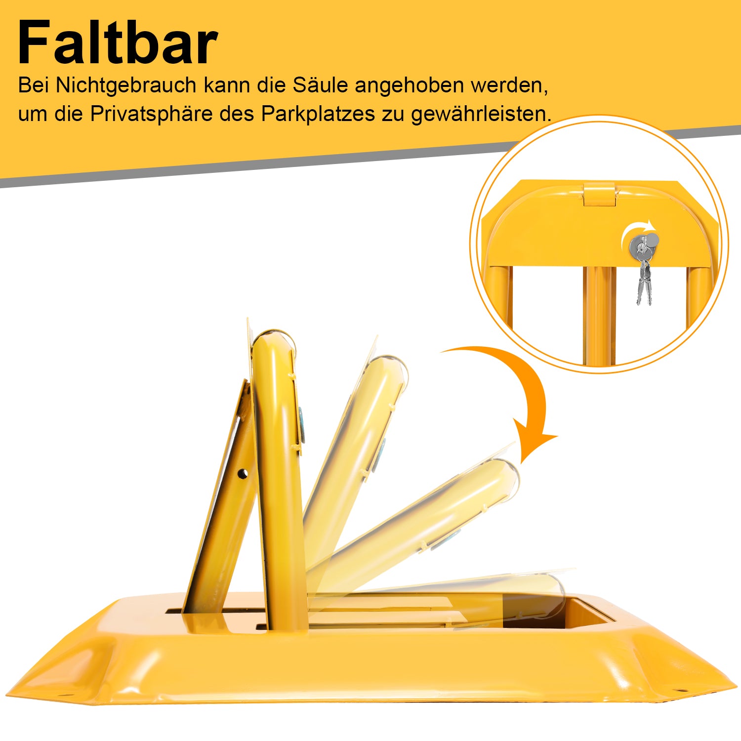 Parkplatzsperre