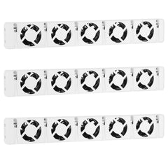 SWANEW Heizkörper Ventilator, Heizkörperverstärker, mit 5 Verbesserten Lüfte, Mono- /Duo- /Trio-Set