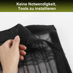SWANEW Insektenschutz, Fliegengitter Tür, Magnetvorhang, ohne Bohren
