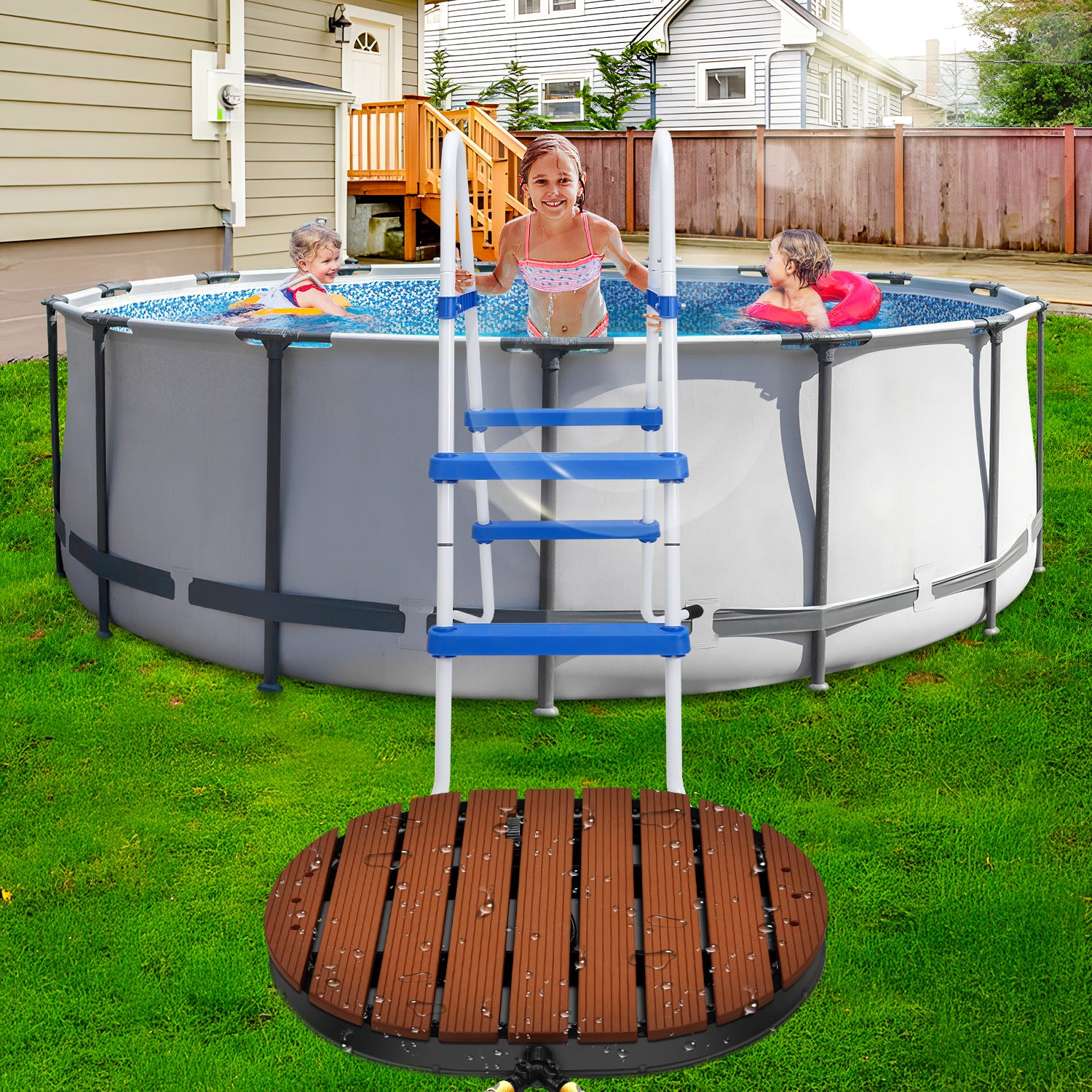 Bodendusche, Gartendusche