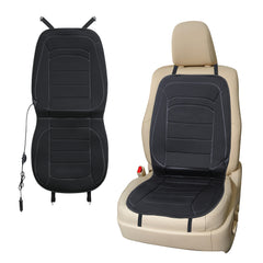 SWANEW Heizkissen Auto Sitzheizung 12V, beheizbare Sitzpolster und Lehne für PKWs, 2 Heizstufen