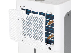 SWANEW 26L/Tag Luftentfeuchter Elektrisch,Raumentfeuchter fur Raumgröße ca. 50m², Lufttrockner Leise, 3 Betriebsarten, Digitalanzeige, 24H Timer