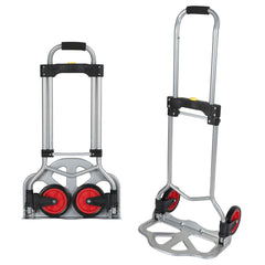 SWANEW Sackkarre klappbare, Stapelkarre, Transportkarre, 60kg Belastbarkeit